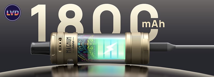 une bonne autonomie batterie de 1800 mAh